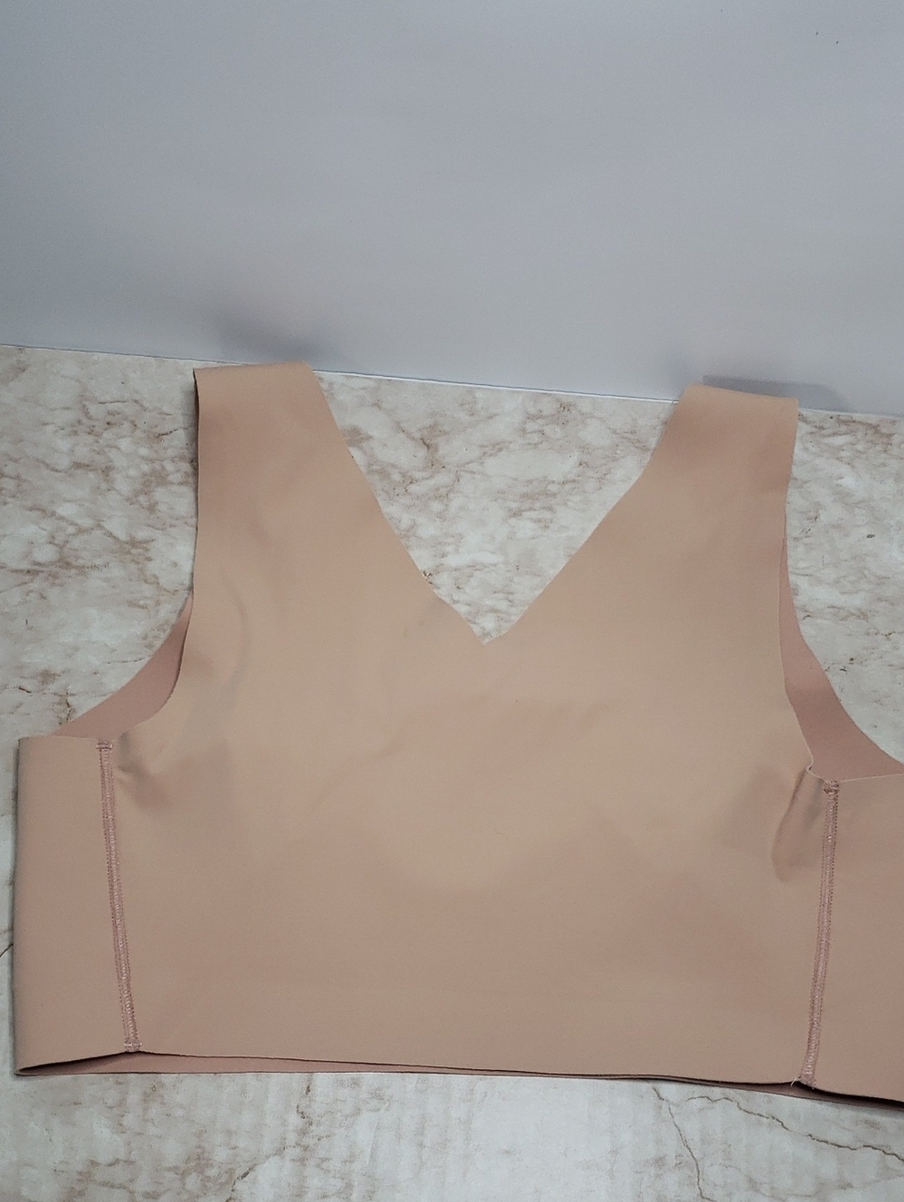 Evelyn & Bobbie Defi Seamless V-Neck Comfort Bra Top Size M - Picture 3 of 4